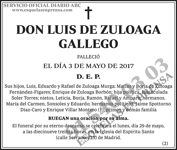 Luis de Zuloaga